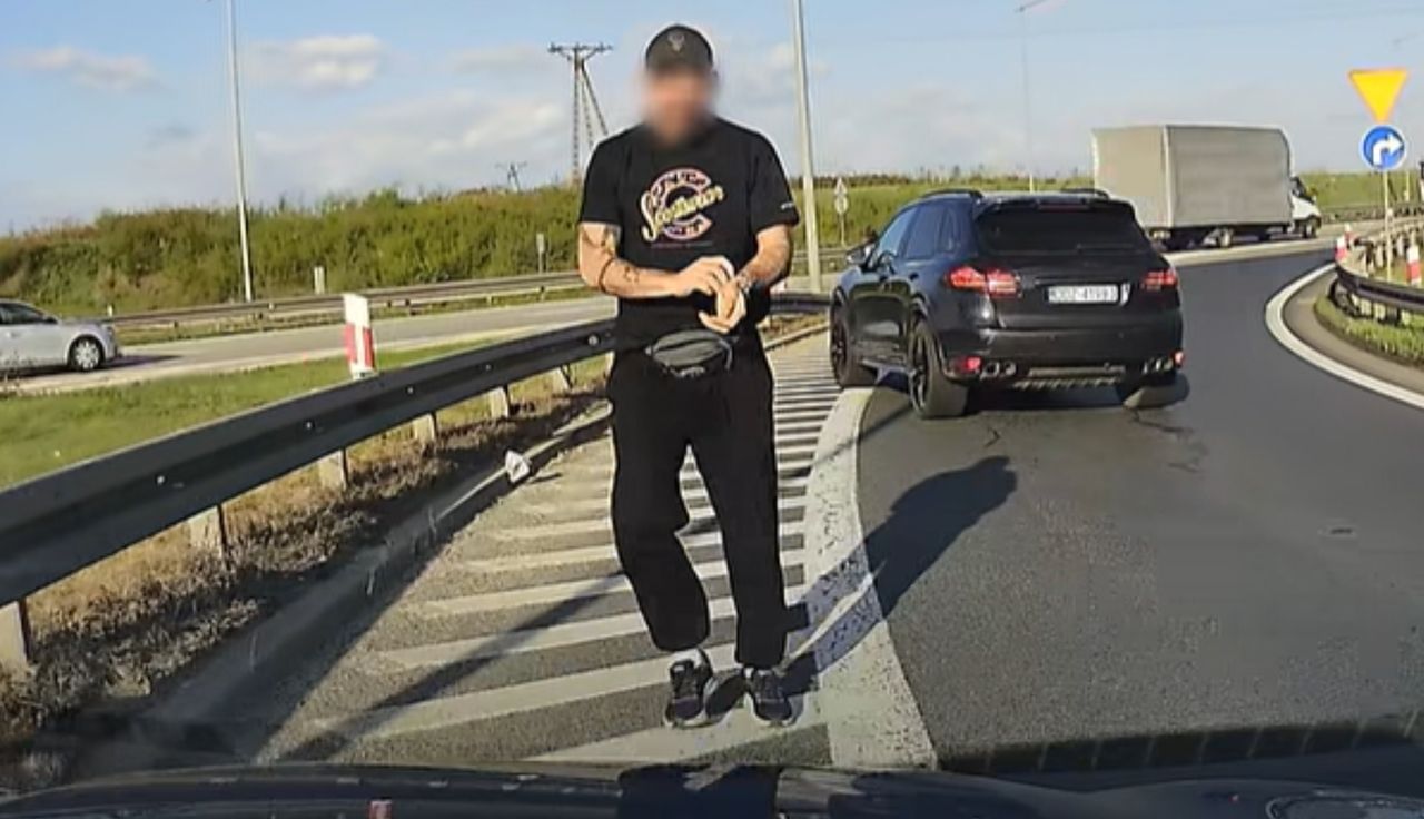 Skandal przy A4. Ponad 0,5 mln wyświetleń. Co na to policja?
