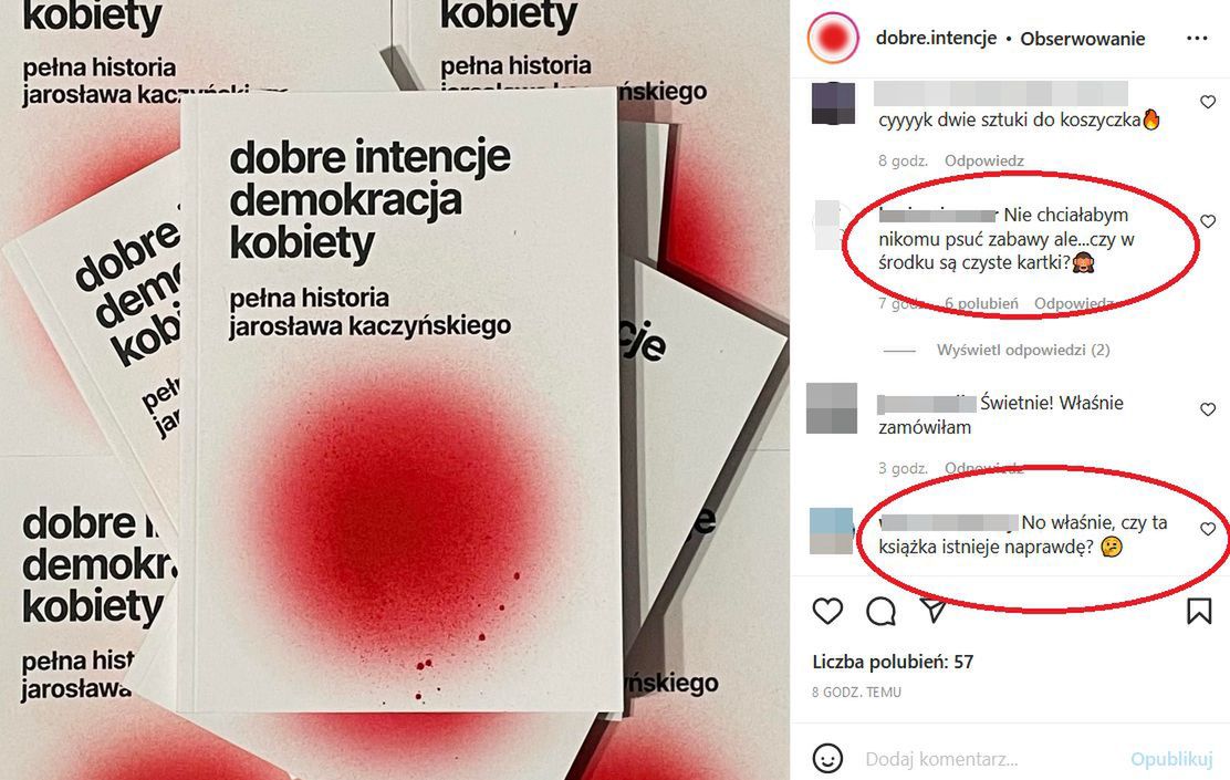 Niektórzy wątpią, że książka naprawdę istnieje 