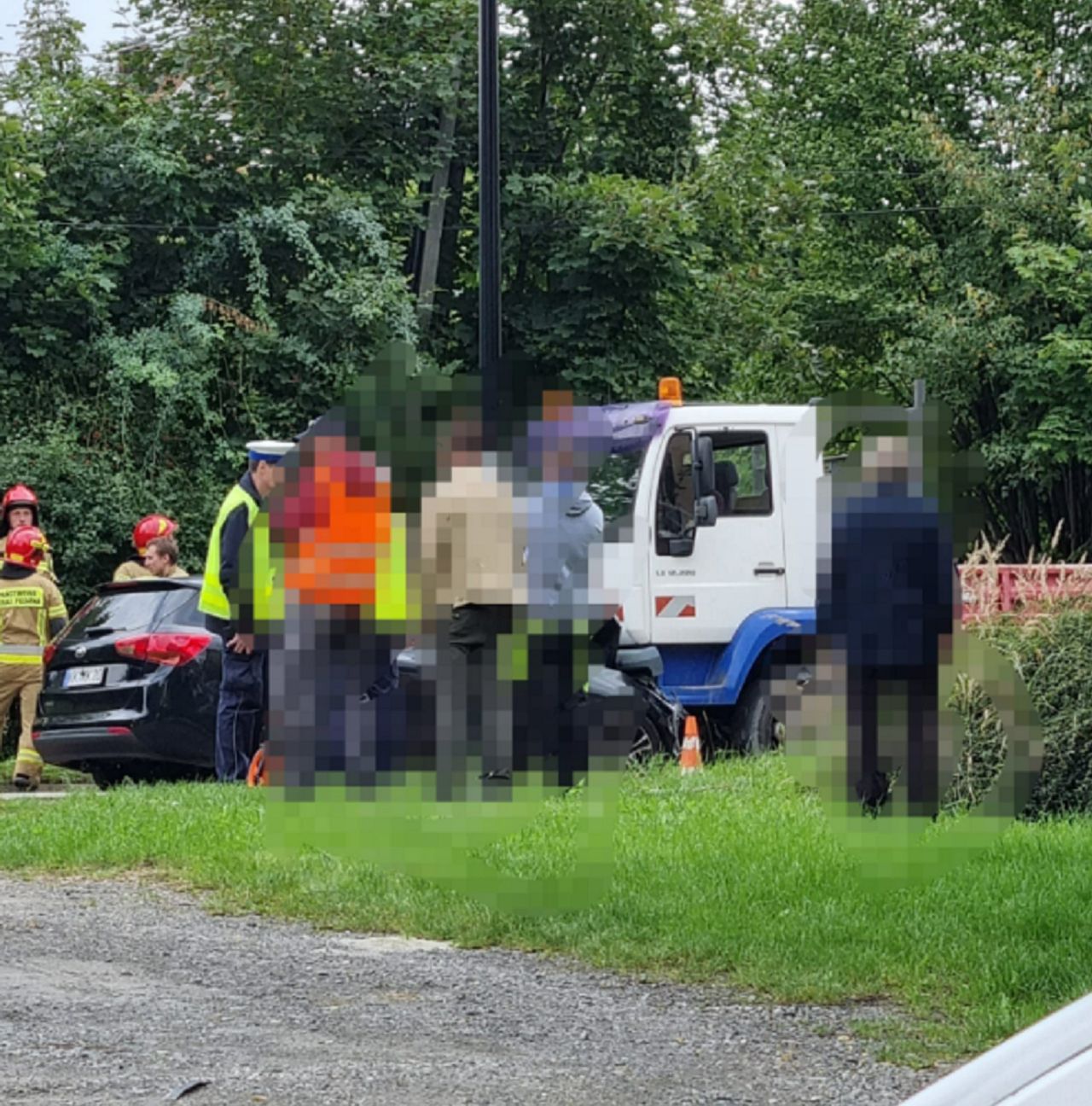 Czołowe zderzenie w Rybniku. Mężczyzna celowo spowodował wypadek?