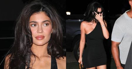 Kylie Jenner podkreśla kształtne pośladki w prześwitującej mini. Rakieta?