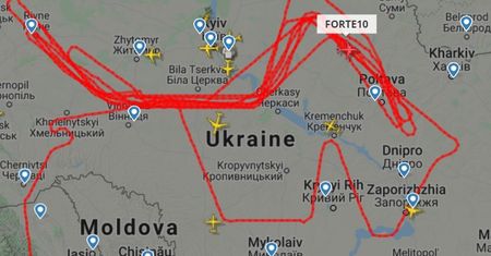 Świat patrzy. Dron RQ-4 od wielu godzin krąży nad Ukrainą