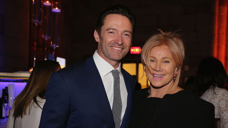 Hugh Jackman z żoną