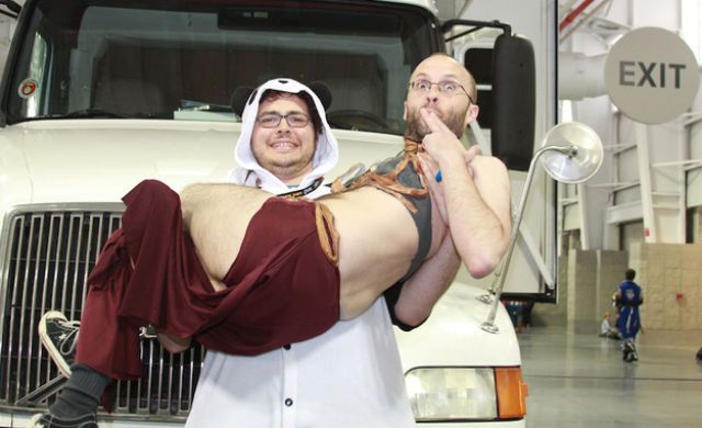 Niezwykłe przebrania uczestników konwentu Comic-Con 2011 2