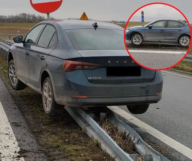 Unosił się nad ziemią. Niecodzienny widok na S12