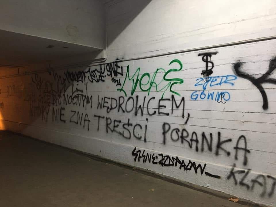 Wrocław. Jeszcze niedawno strach było przejść dworcowym tunelem (Facebook.com)