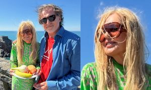 U Moniki Olejnik bez zmian. Pokazała NIETYPOWĄ święconkę: talerz zamiast koszyczka, banan, koper włoski... (FOTO)