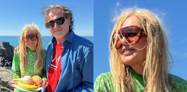 U Moniki Olejnik bez zmian. Pokazała NIETYPOWĄ święconkę: talerz zamiast koszyczka, banan, koper włoski... (FOTO)