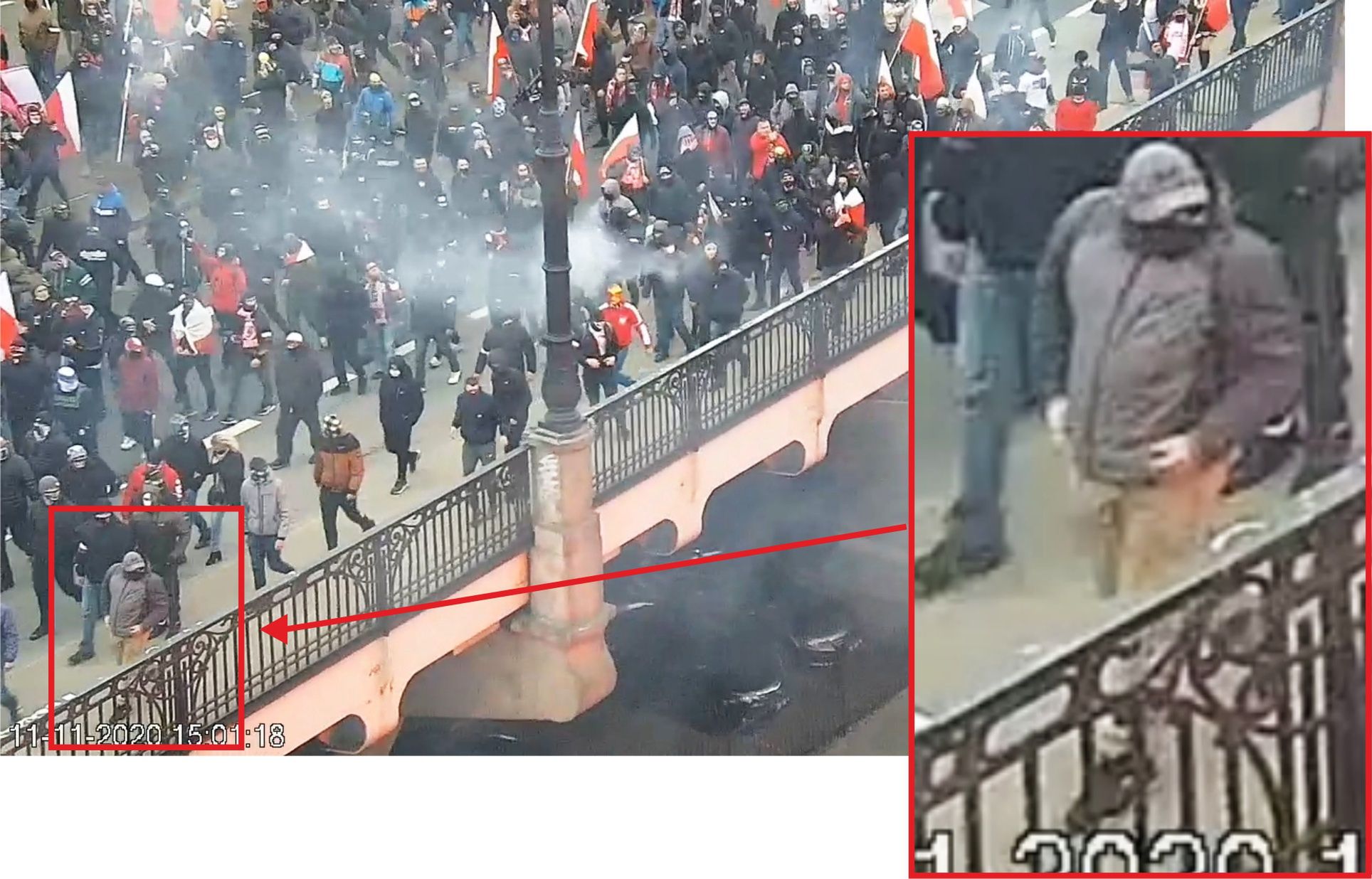 Nagranie z monitoringu