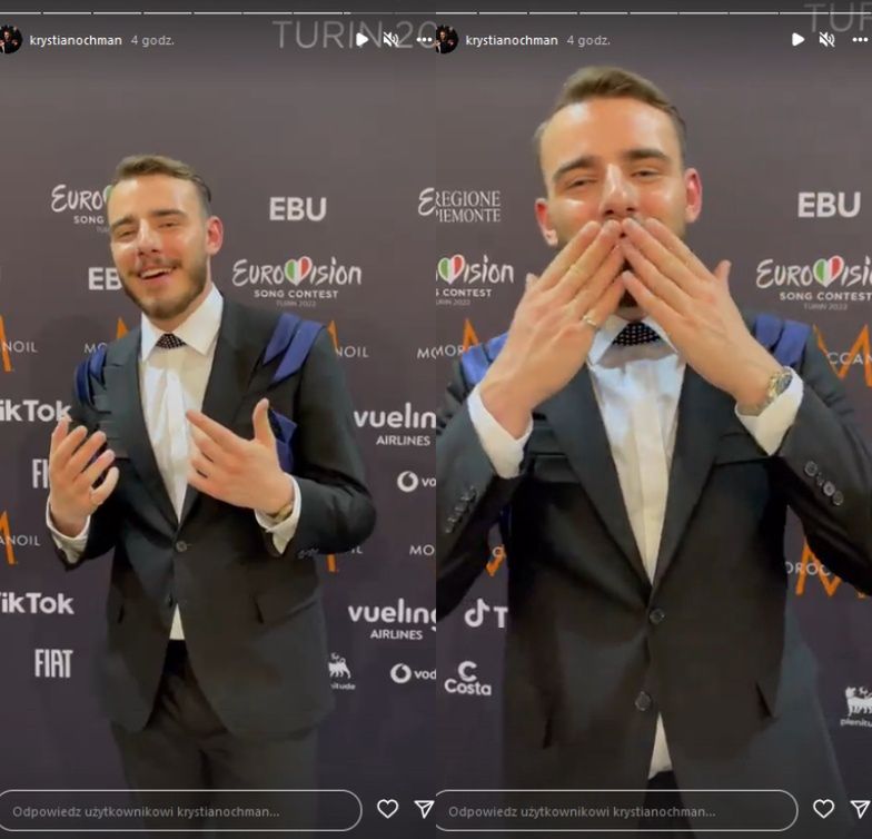 Krystian Ochman zabrał głos po występie na Eurowizji