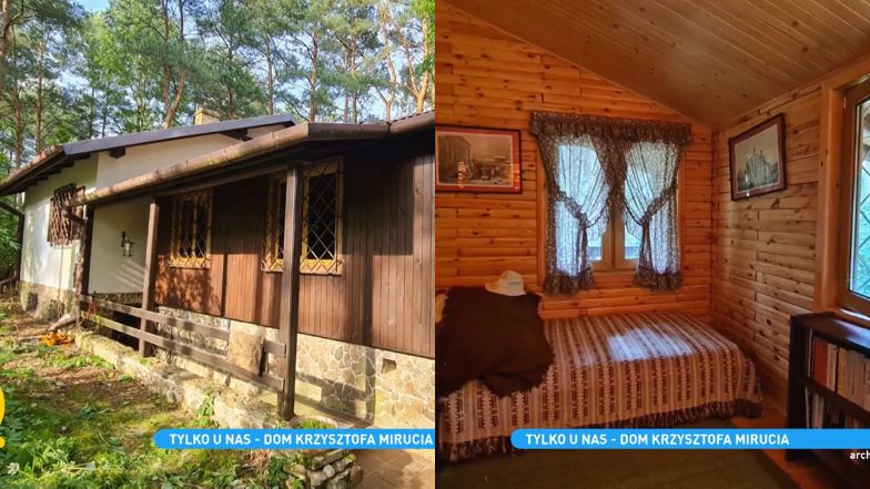 Krzysztof Miruć kupił i wyremontował dom Jerzego Połomskiego