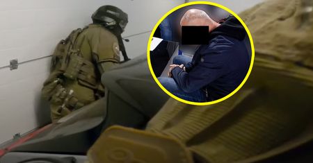 Groźny gangster zatrzymany! Jest wideo z akcji policji
