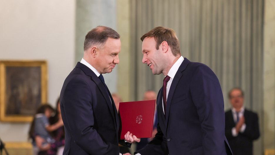 Andrzej Duda i Marcin Mastalerek