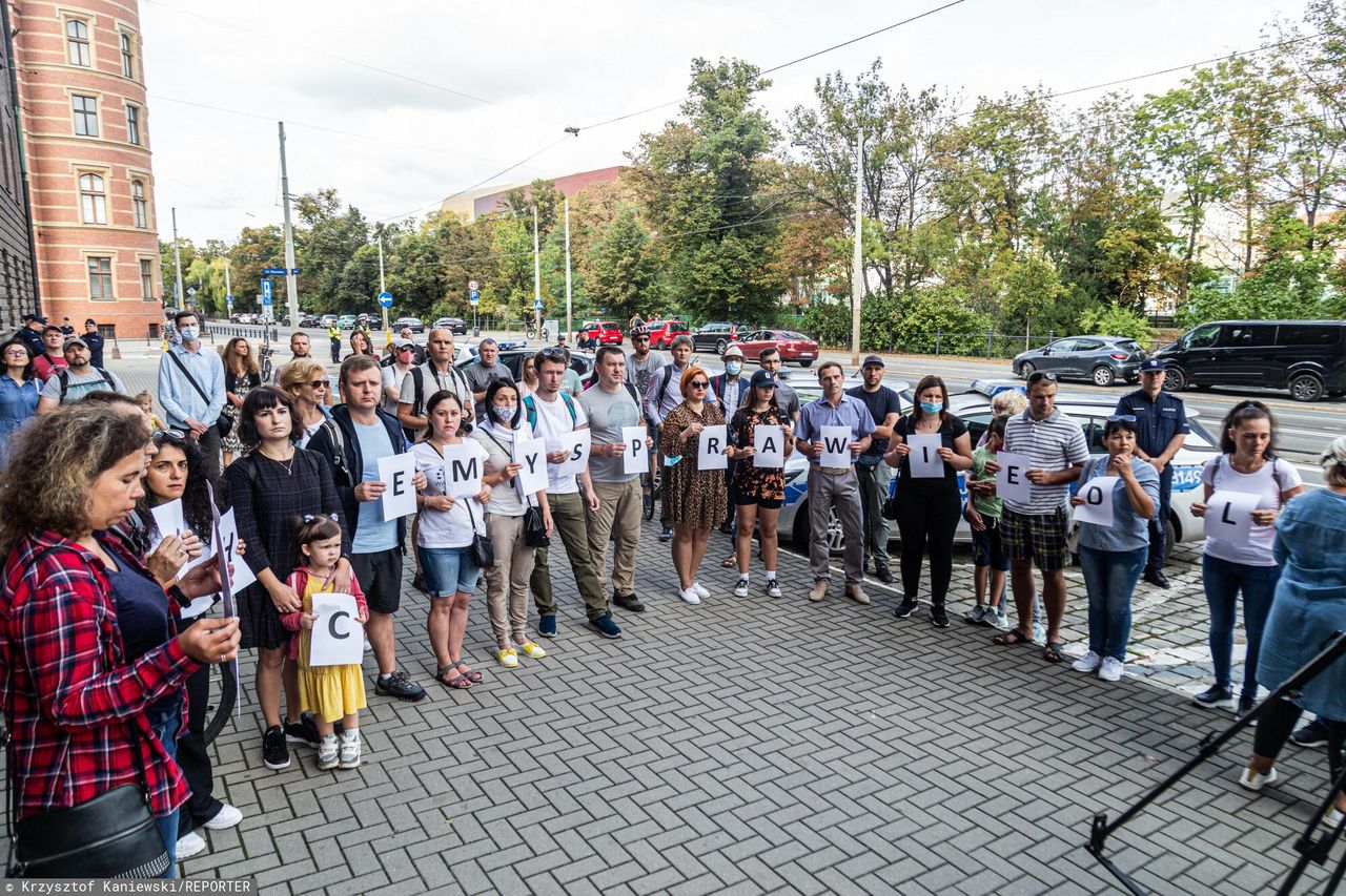 Śmierć na izbie wytrzeźwień. Protest we Wrocławiu 