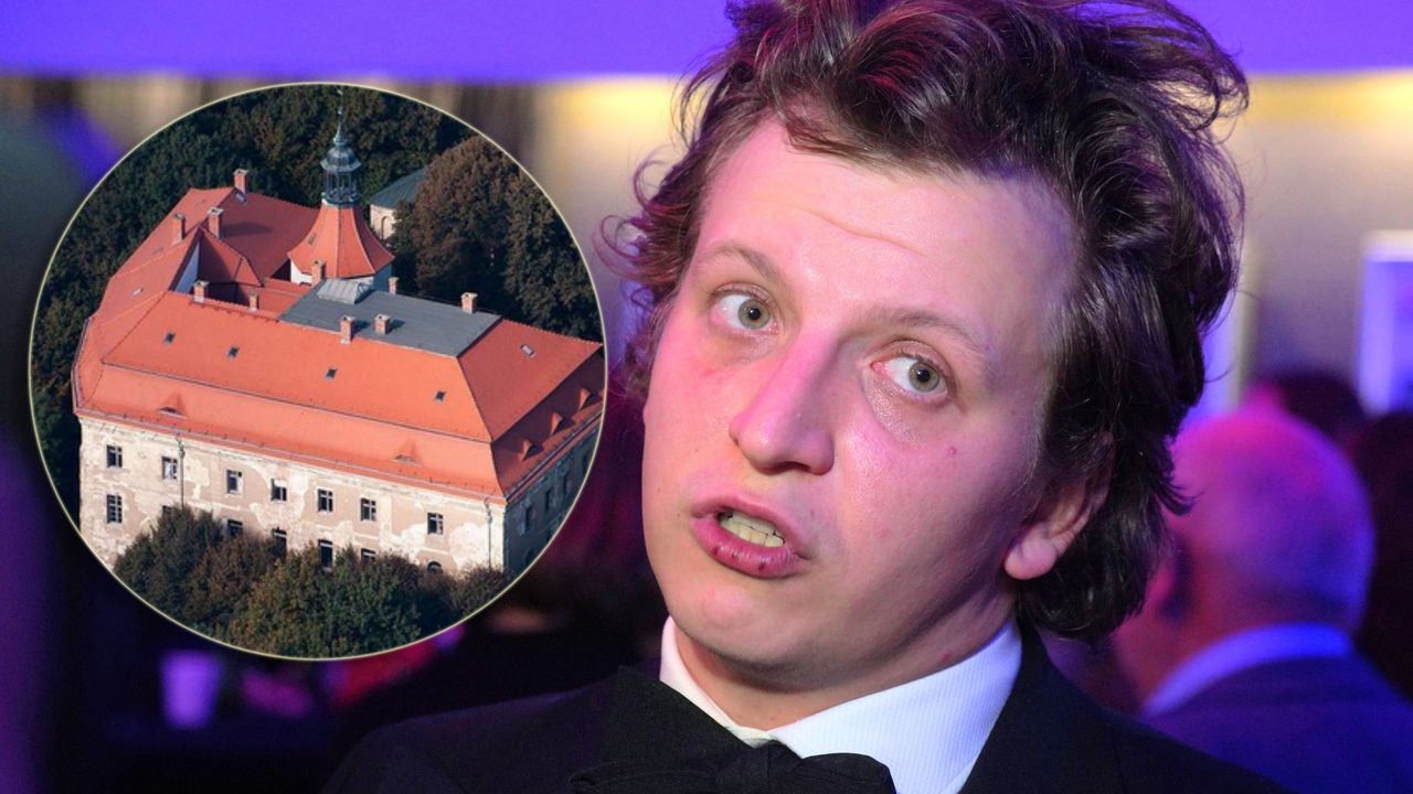 Maciej Musiałowski kupił pałac za prawie 2 miliony (fot. KAPiF, Instagram)
