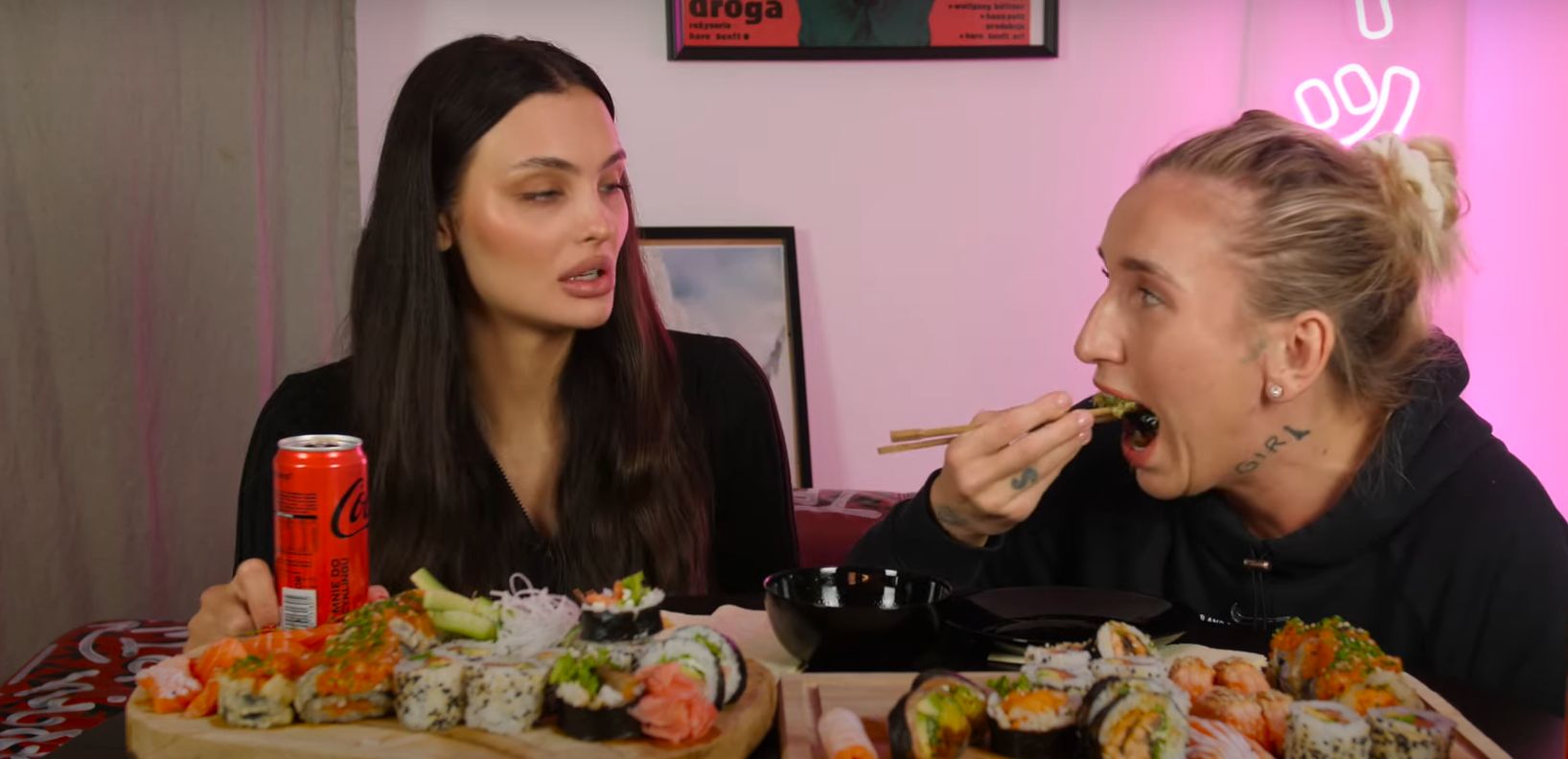 Marta Linkiewicz zajada się sushi i wspomina przyjaźń z Glorianką: "Próbowałam JEJ POMÓC"
