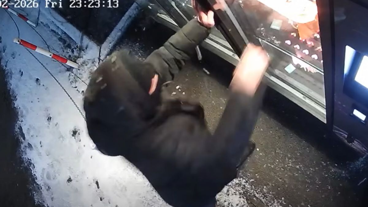 W środku nocy zniszczyli kwiatomat.