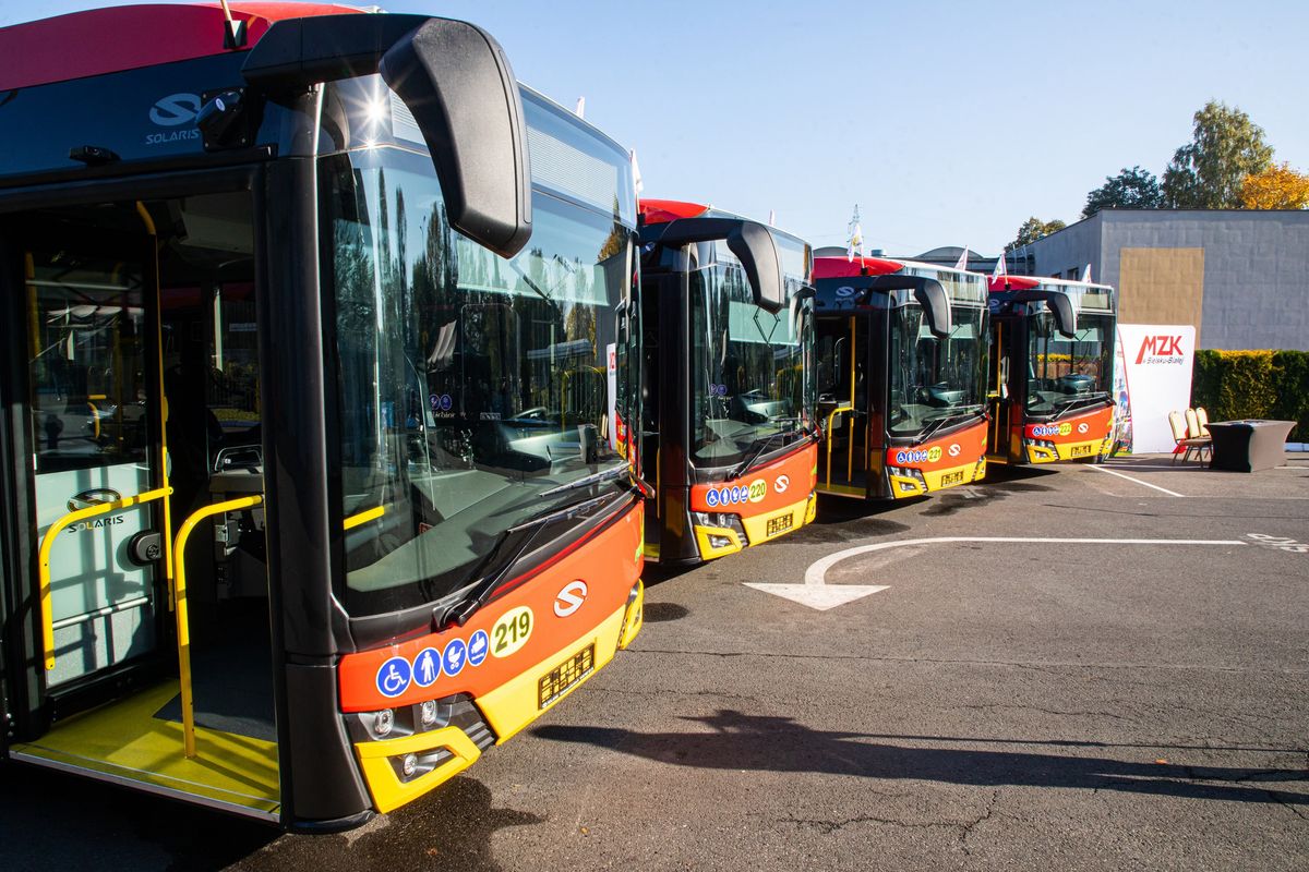 Bielsko-biała. Nowe autobusy już jeżdżą po drogach miasta.
