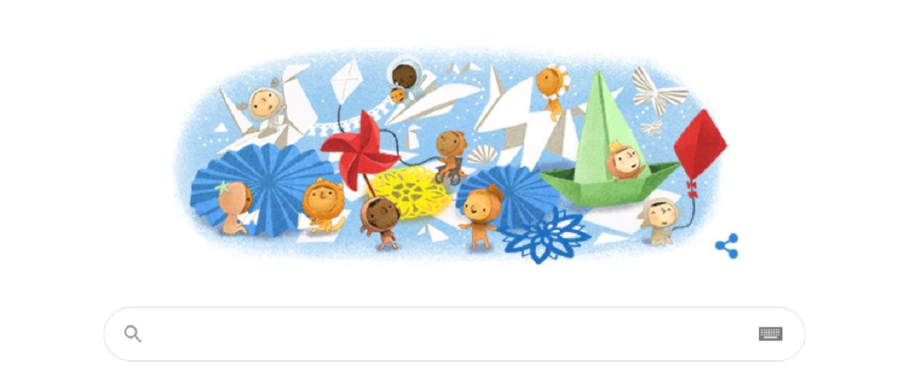 Google Doodle na Dzień Dziecka. Specjalne logo z okazji 1 czerwca