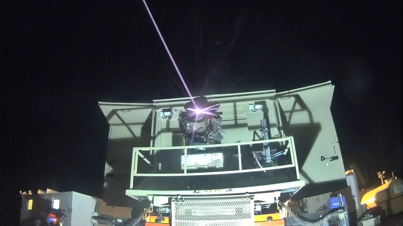 Iron Beam - bojowy laser z Izraela
