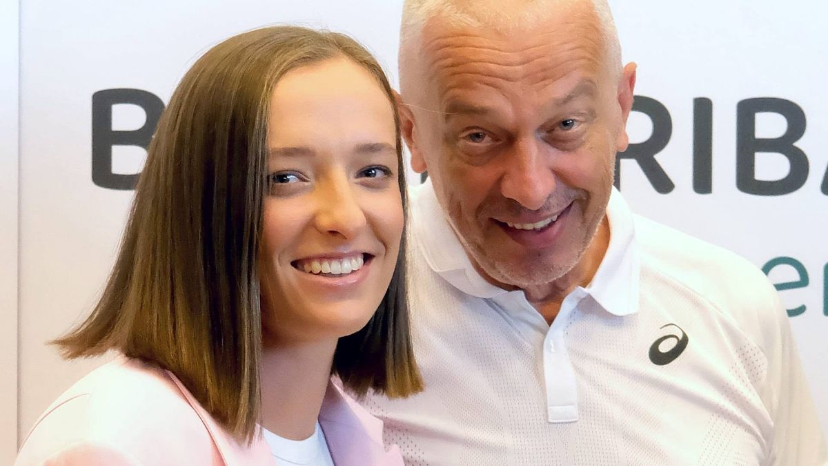 Iga Świątek, wpis ojca