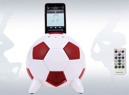 miSoccer – głośnik do iPod’a w kształcie piłki nożnej! 1