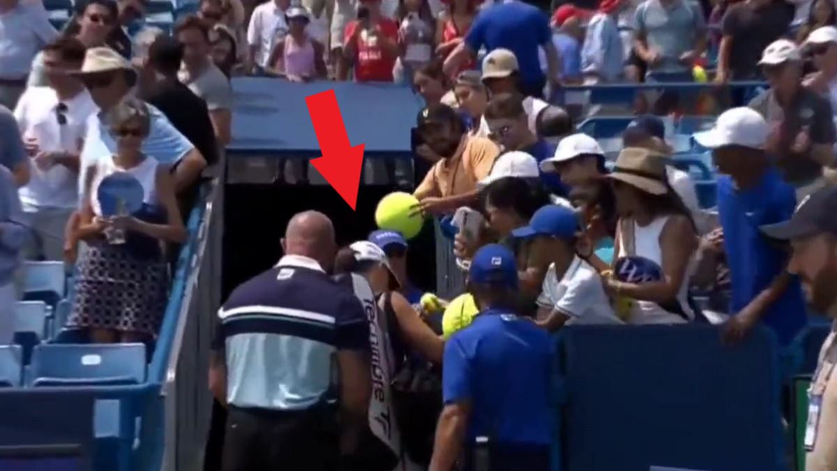 Piękne zachowanie Igi Świątek