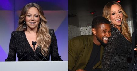 Odchudzona Mariah Carey imprezuje z Usherem