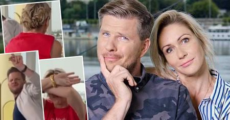 Filip Chajzer pokazał kulisy „DDTVN”. Pląsy z Ohme rozgrzały fanów, a my zwróciliśmy uwagę na jej figurę. Ale seksbomba!