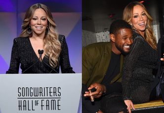 Odchudzona Mariah Carey imprezuje z Usherem