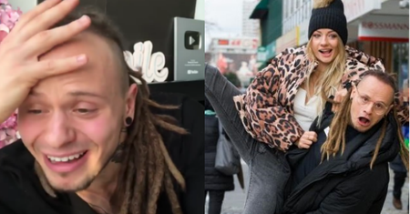 Zapłakany Mateusz z Fit Lovers: "Zrobiłem w życiu milion salt i żadne nie skończyło się tak źle"