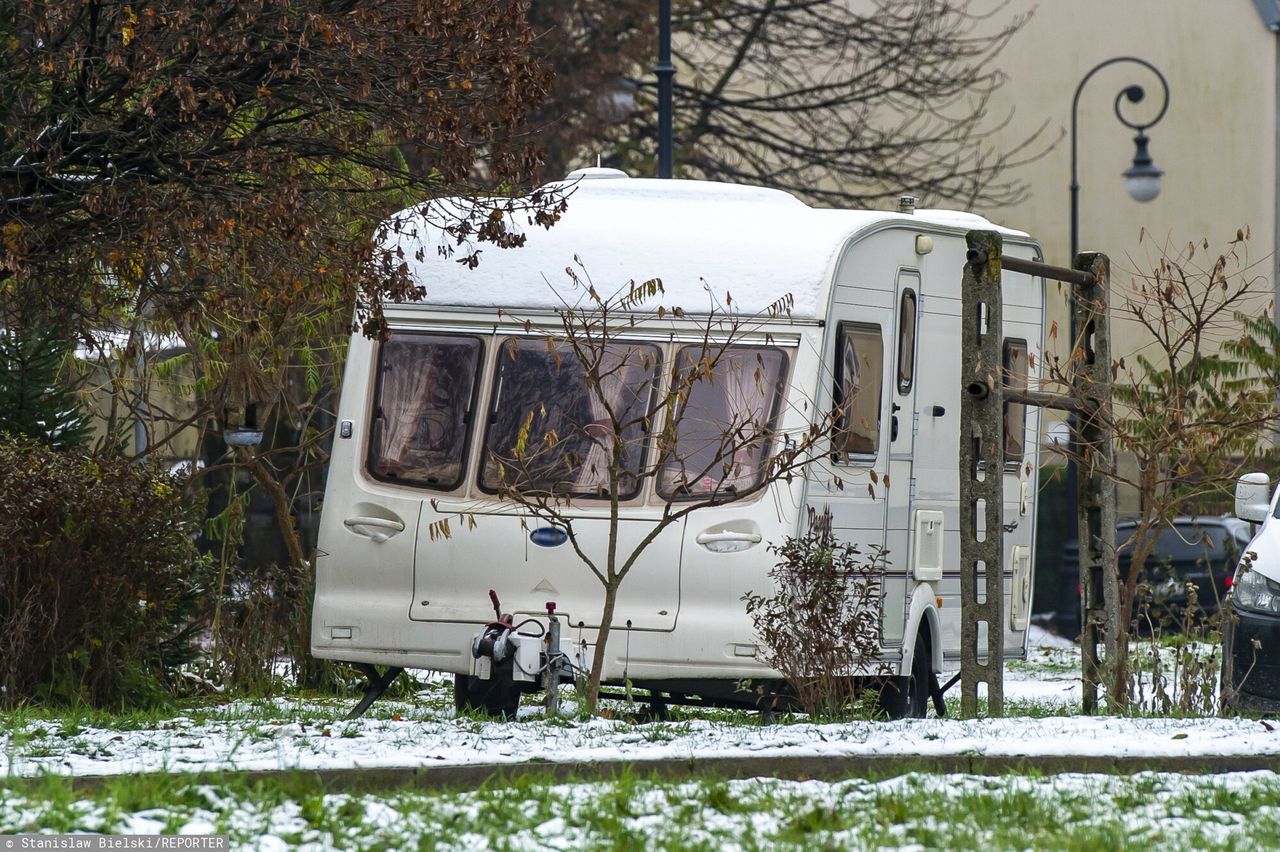 Pożar przyczepy kempingowej w Jackowie. 70-latek nie żyje