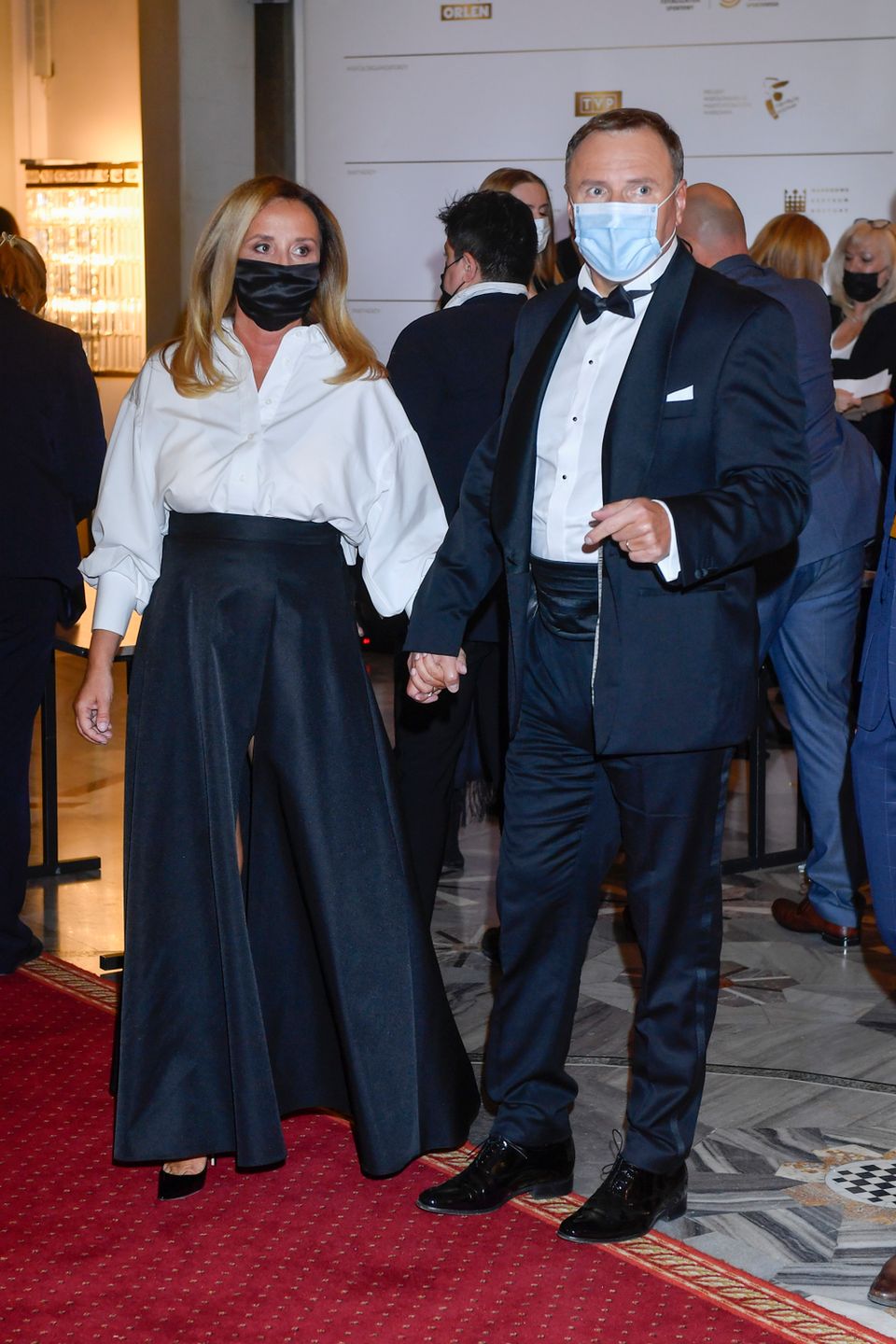 Jacek Kurski, Joanna Kurska na gali finałowej Konkursu Chopinowskiego