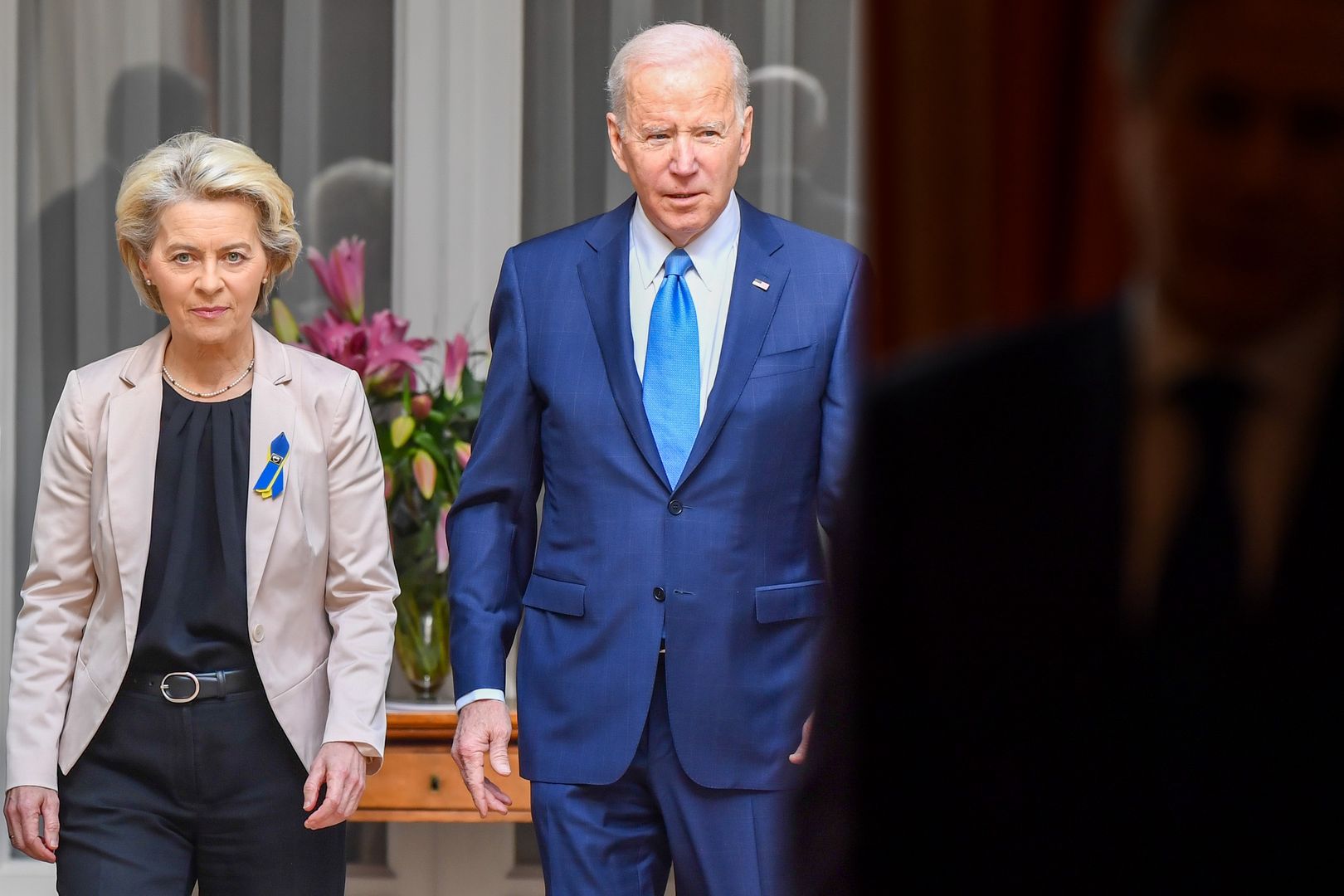 Na zdjęciu Ursula von der Leyen i Joe Biden
