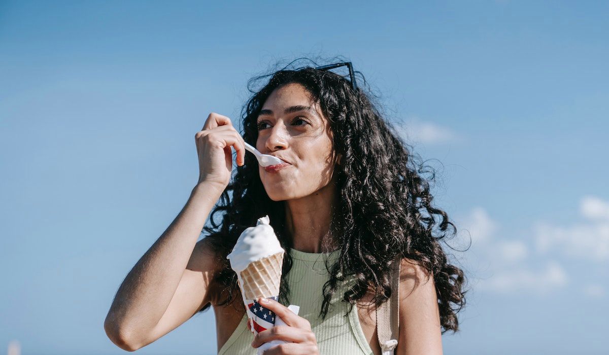 Lody z automatu. Fot. Pexels
