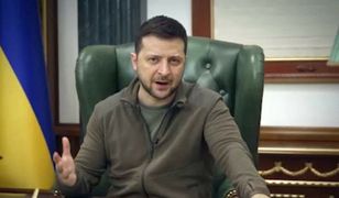 Zełenski w nowym wystąpieniu o polityce Moskwy: Robi wszystko dla "derusyfikacji" Ukrainy
