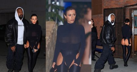 Bianca Censori znów świeci golizną w prześwitującym kombinezonie podczas wyjścia z Kanye Westem (ZDJĘCIA)