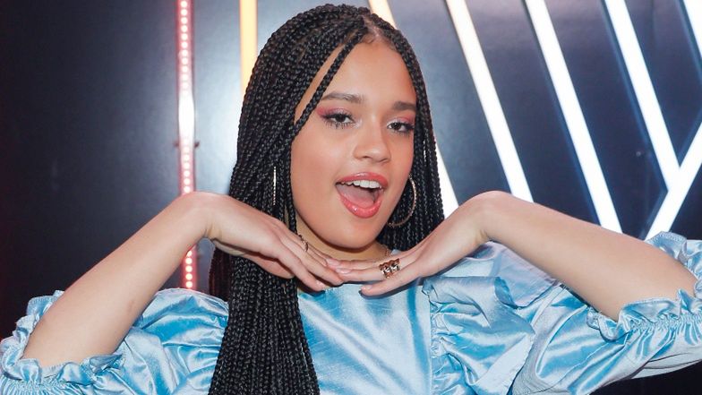 Sara Egwu-James prezentuje kreację na Eurowizję Junior