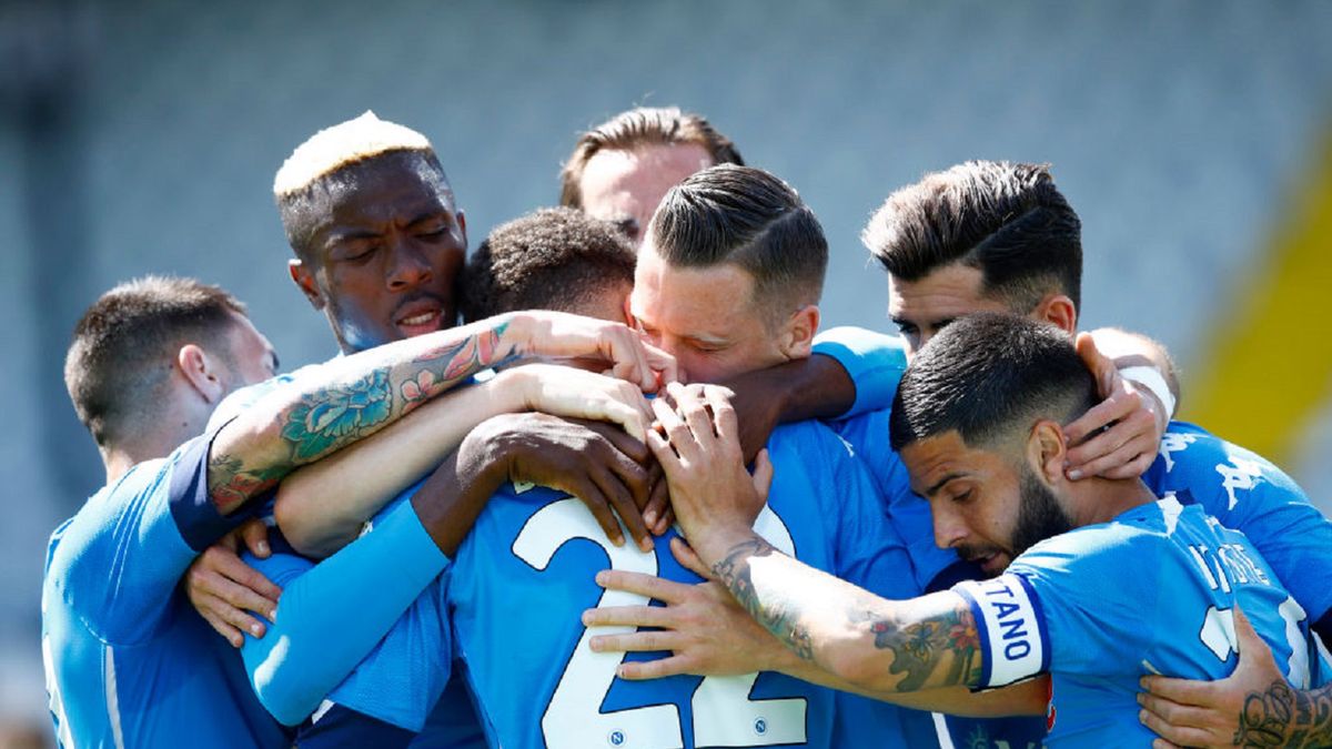 Getty Images / Matteo Ciambelli/DeFodi Images / Na zdjęciu: piłkarze SSC Napoli