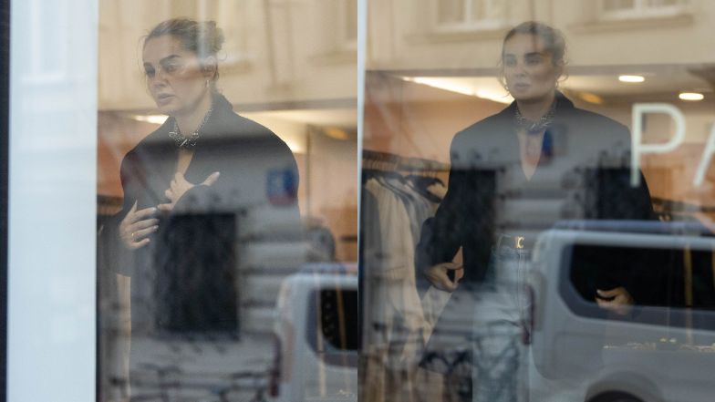 Małgorzata Socha na zakupach