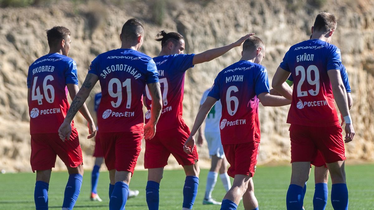 Getty Images / Valentin Sivkovich/Anadolu Agency / Na zdjęciu: piłkarze CSKA Moskwa