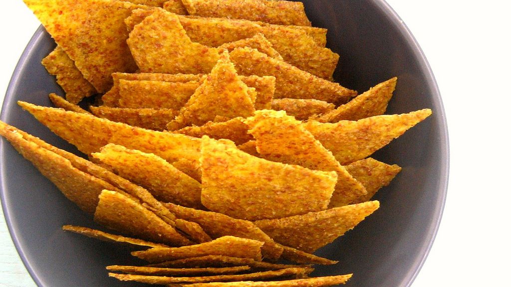 Chipsy kukurydziane bez dodatku soli