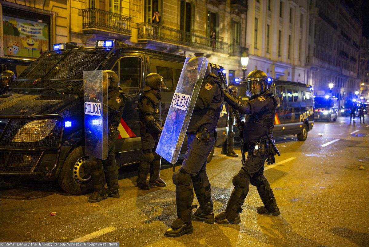 Katalonia. 28 separatystów zatrzymanych po zamieszkach