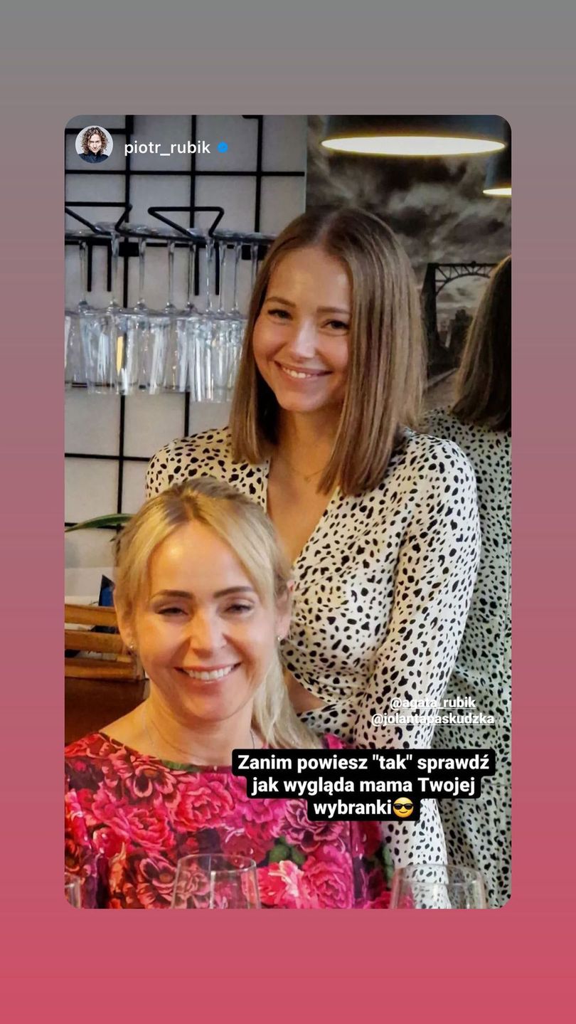 Agata Rubik pokazała mamę
