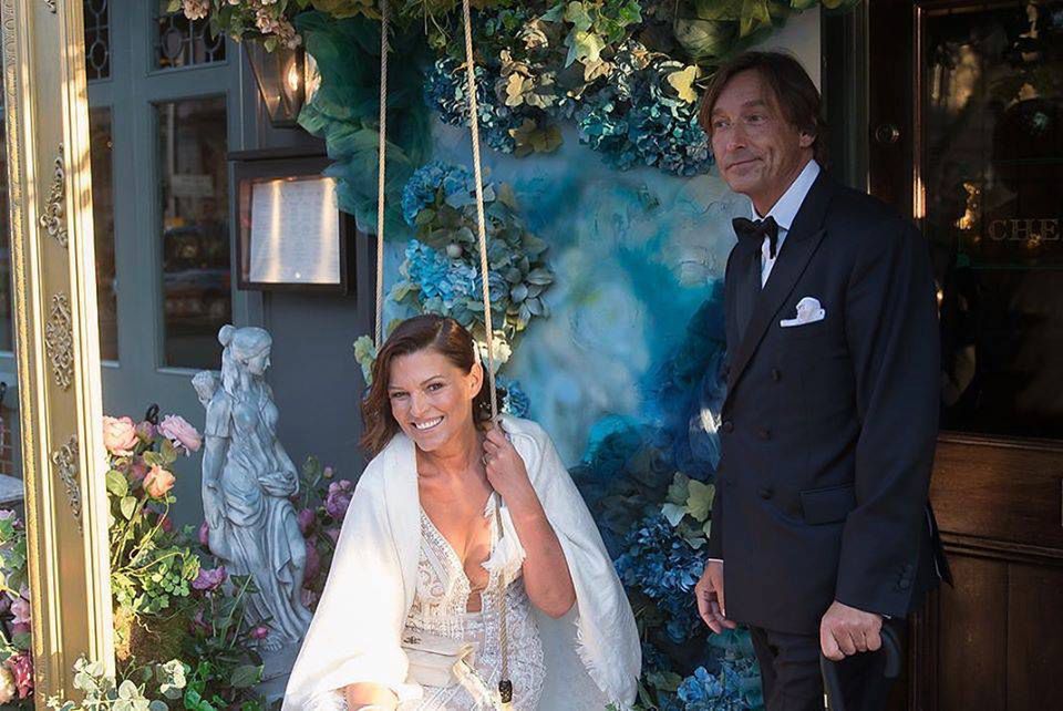 Ilona Felicjańska, Paul Montana - ślub w Londynie