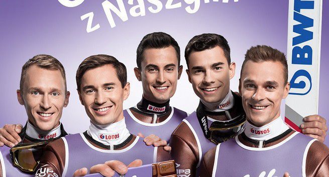 Milka wspiera polskich skoczków narciarskich w kampanii "Sercem z Naszymi”