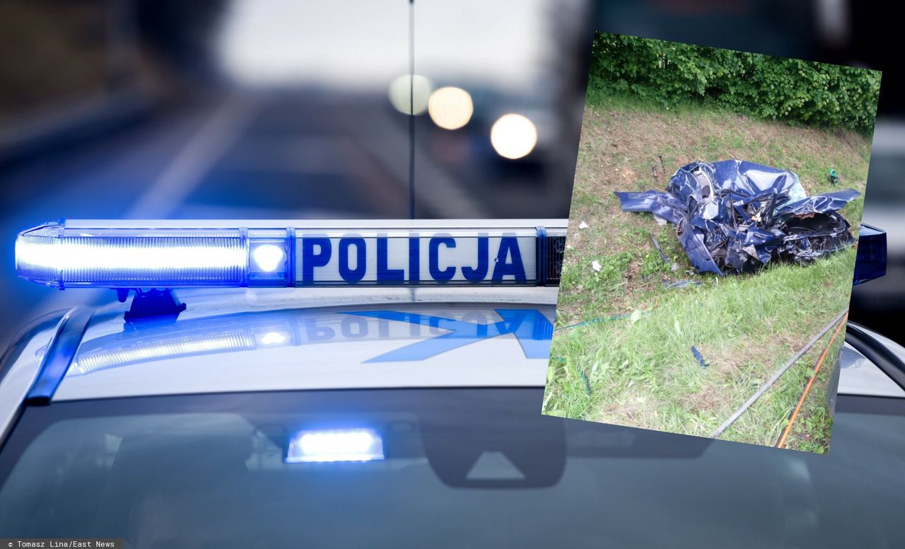 Tragiczny wypadek w Gotkowicach na DK 94. Nie żyje 39-latek i jego półtoraroczny syn