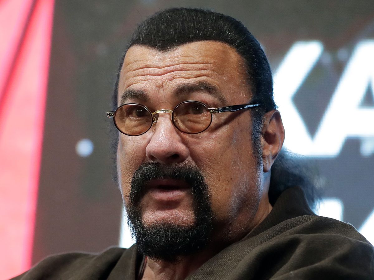 Steven Seagel na festiwalu sztuk walki w Moskwie