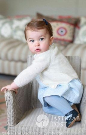 Pierwsze urodziny księżniczki Charlotte zdjęcia