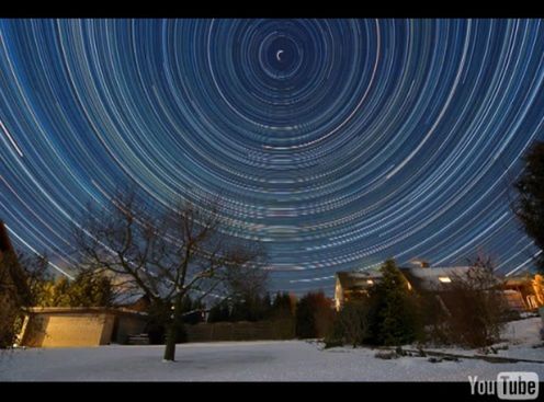 Gwiezdna panorama, czyli film time-lapse zrobiony Canonem 20d 1