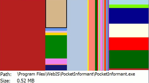 Monitoring zajętego miejsca (Windows Mobile) 1